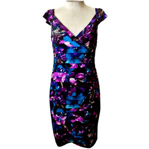 Adrianna Papell Knee Length Cocktail Dress Size 10